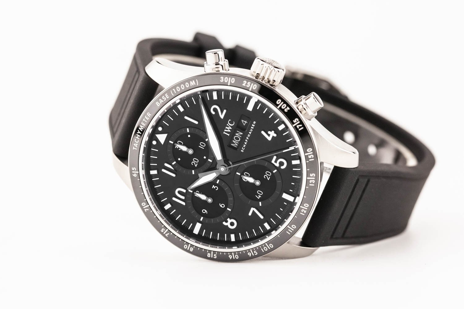 IWC Pilot's Performance Chronograph AMG 41 IW388305 Watch Titanium