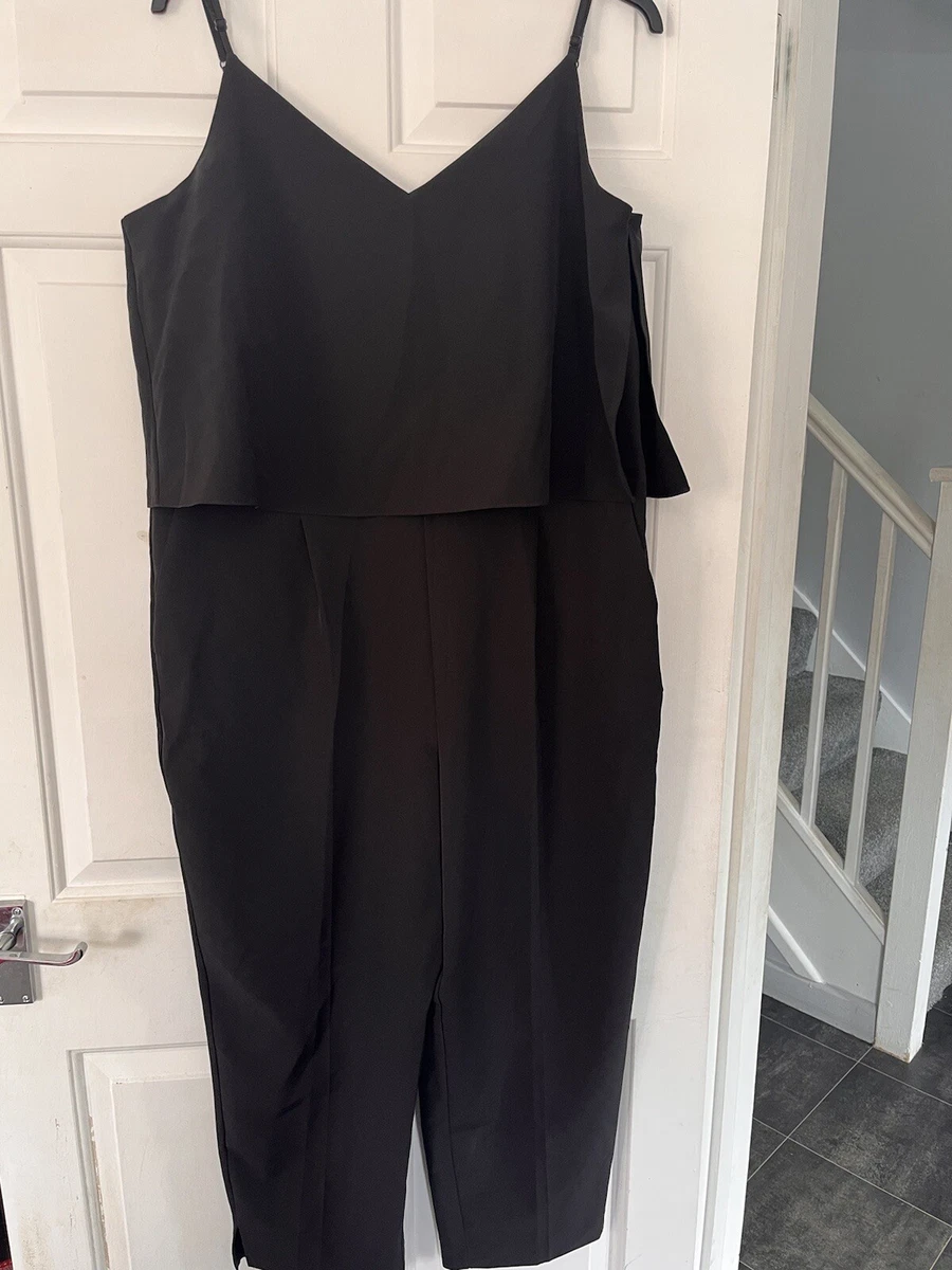 Black playsuit 2025 size 18