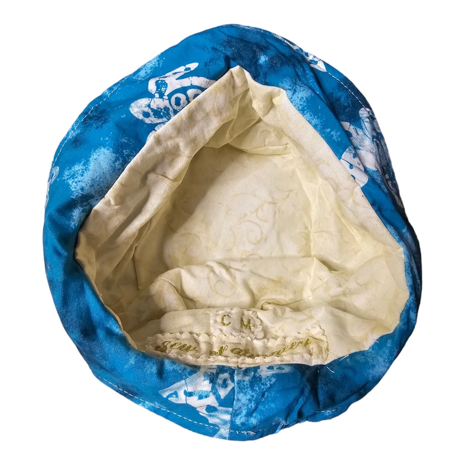 Sombrero de sol de verano para niños nuevo hecho a mano tortugas marinas azules Foto 2 de 3