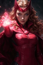 SCARLET WITCH 09 Fine Art Print 13x19 Limited Edition 1/30 Wanda Vision Maximoff