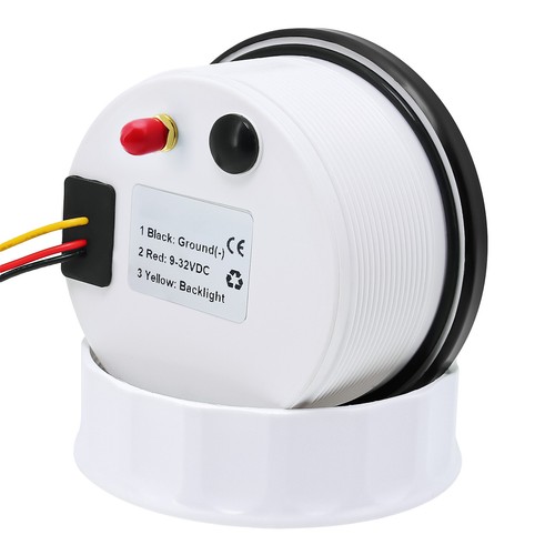 85MM schwarzes GPS Geschwindigkeitsmesser 0-120km/h Messgerät für Bootswagen Lkw - 第 13/14 張圖片