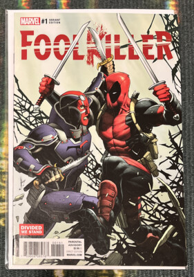 Foolkiller #1 Divided We Stand Variant Marvel Comics 2017 Sent In A CB Mailer