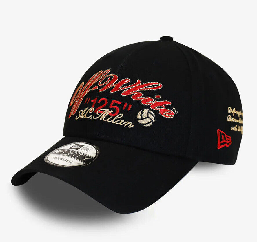NEW ERA x Off White x AC Milan 2024 9Forty Cap Black x Red NEW ERA x Off White x AC Milan 2024 9Forty Cap Black x Red