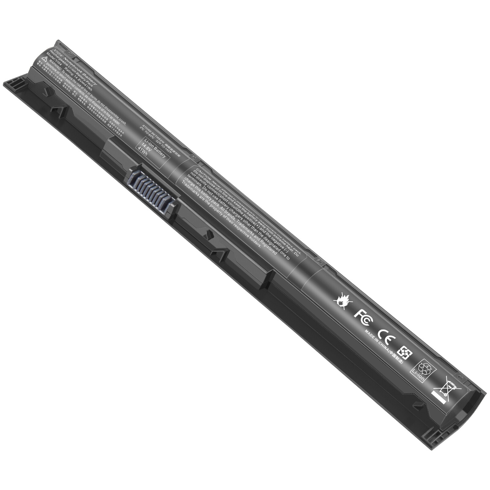 VI04 Battery For HP ProBook Li-Ion 2600 MAh 14.8 V Black 756743-001 756744-001 7 - Foto 9