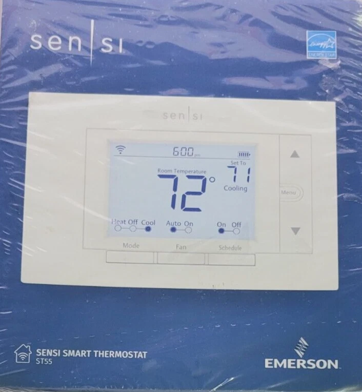 Emerson Sensi ST55 Thermostat Works with Amazon Alexa, Google Assistant and Appl - Image 3 of 4