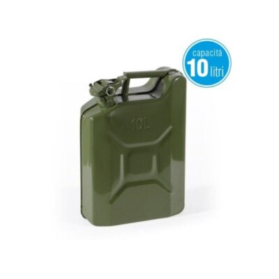 Tanica Metallo 10 Litri FERVI - Omologata Per Benzina E Diesel, Antiscoppio, Normativa UN - Foto 10