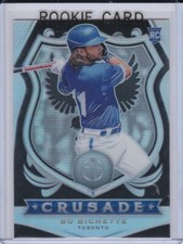 BO BICHETTE ROOKIE CARD Toronton Blue Jays Baseball Crusade RARE PRIZMS $$ RC!