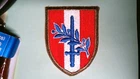 ORIGINAL MILITARY PATCH SEW ON WW2 ERA NO GLOW US ARMY AUSTRIA OCCUPATION FORCES