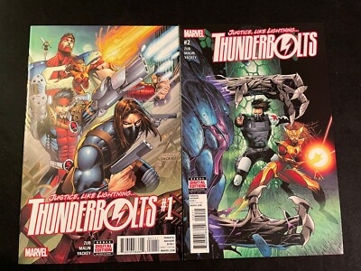 THUNDERBOLTS #1, 2 VFNM Condition | eBay