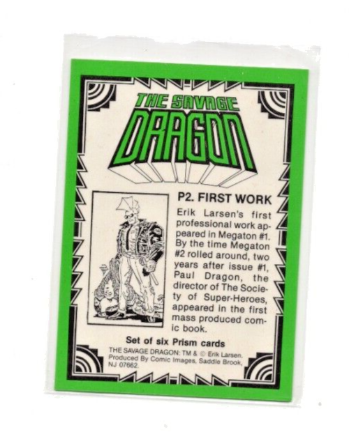 1992 Comic Images Savage Dragon - Prism #P2 - First Work Paul