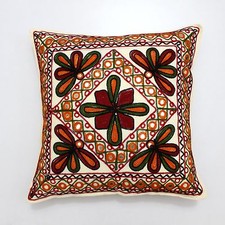 Suzani Multicolor Home Decor Gypsy Pillow Shams Couch Cushion Cover Case Cz
