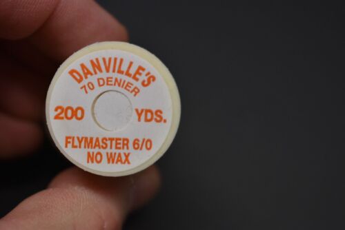 1 bobina Danville's FlyMaster 200 iarde, 70 denari filo NON CERATO per legatura a mosca - Foto 7 di 40