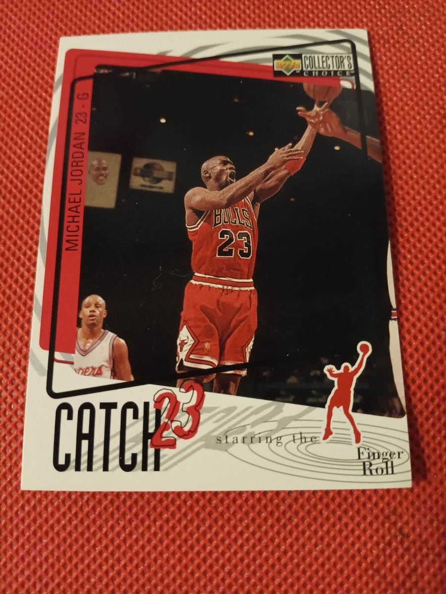 1997-98 MICHAEL JORDAN UPPER DECK CATCH 23 CARD #187 CHICAGO