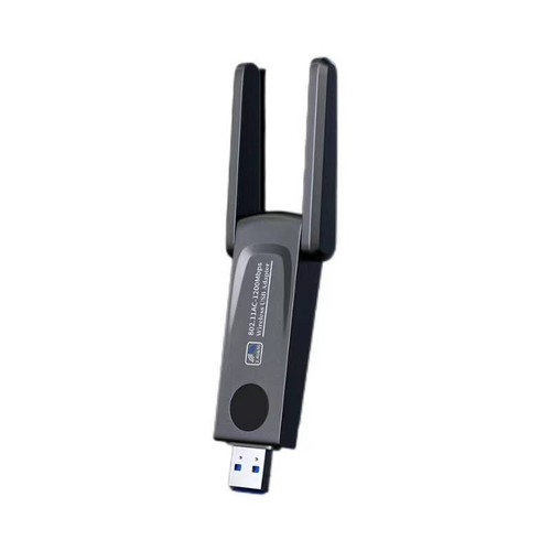 1200Mbps USB WLAN Adapter USB3.0 Stick WiFi Dual Band 5GHz Antenne PC Blue-tooth - Imagen 7 de 7