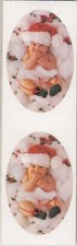 Gifted Line John Grossman Christmas Snow Baby Stickers - 2 Sheets 4 Stickers 
