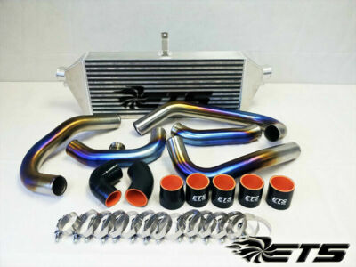 ETS 3'' Front Mount Intercooler Kit w/ Titanium Piping For Subaru 2015+ STI