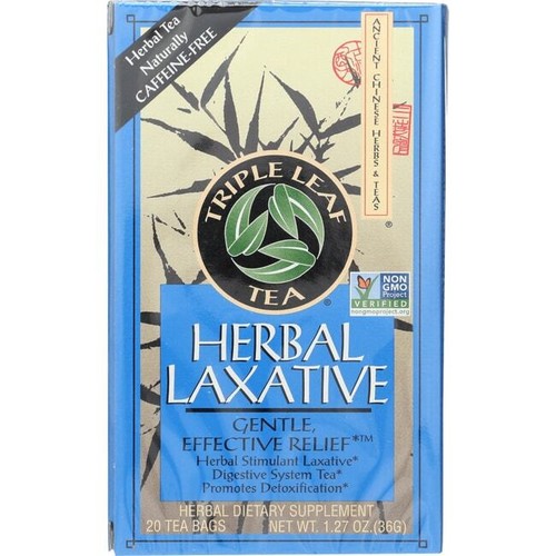 Triple Leaf Tea Herbal Laxative Tea 20 Bag(S) eBay