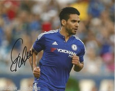 Chelsea FC Radamel Falcao Autographed Signed 8x10 Photo COA