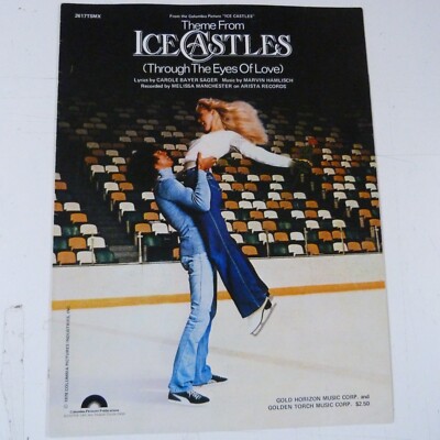 song sheet THEME FROM ICE CASTLES (through the eyes of love) 1978