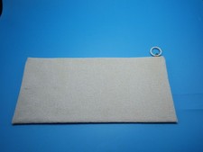 Vintage White Clutch Purse Bag Bead like Texture 1970s