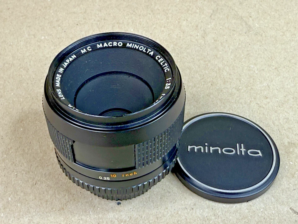 Minolta MC Macro Celtic 50mm F/3.5 MF Lens-UNTESTED - Image 4 of 4