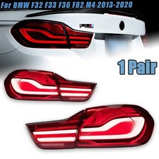 1 Pair Red LED Tail Light Rear Brake Lamp For BMW F32 F33 F36 F82 M4 2013-2020