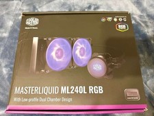 Cooler Master MasterLiquid ML240L RGB 240mm Liquid CPU Cooler Open Box Tested