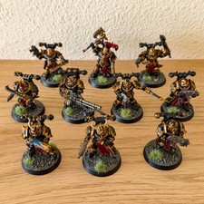 Warhammer 40k Chaos Space Marines - Painted Legionaries Squad - Item 472-5