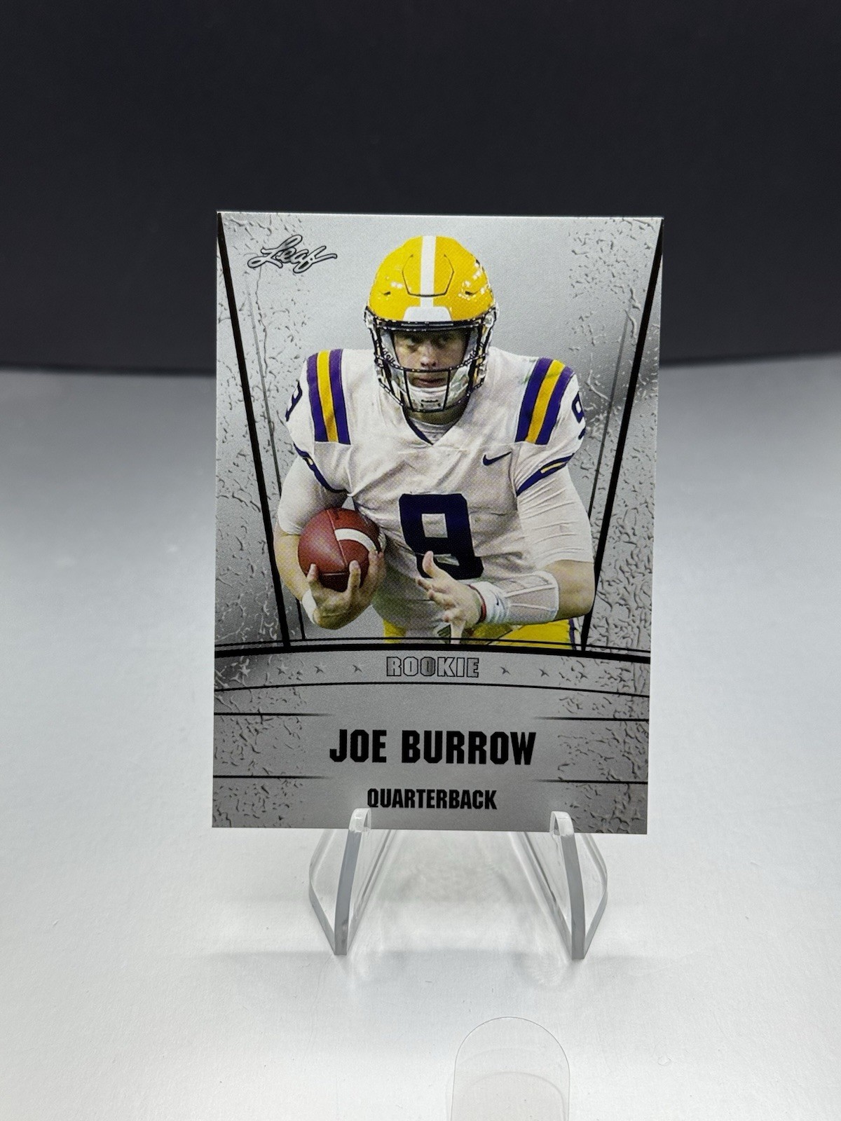 2020 Leaf Joe Burrow Rookie Prospect #RS-04 LSU Tigers Cincinnati Bengals RC