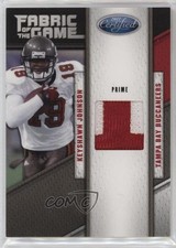 2011 Certified Fabric of the Game Prime 23/30 Keyshawn Johnson #88 10lp
