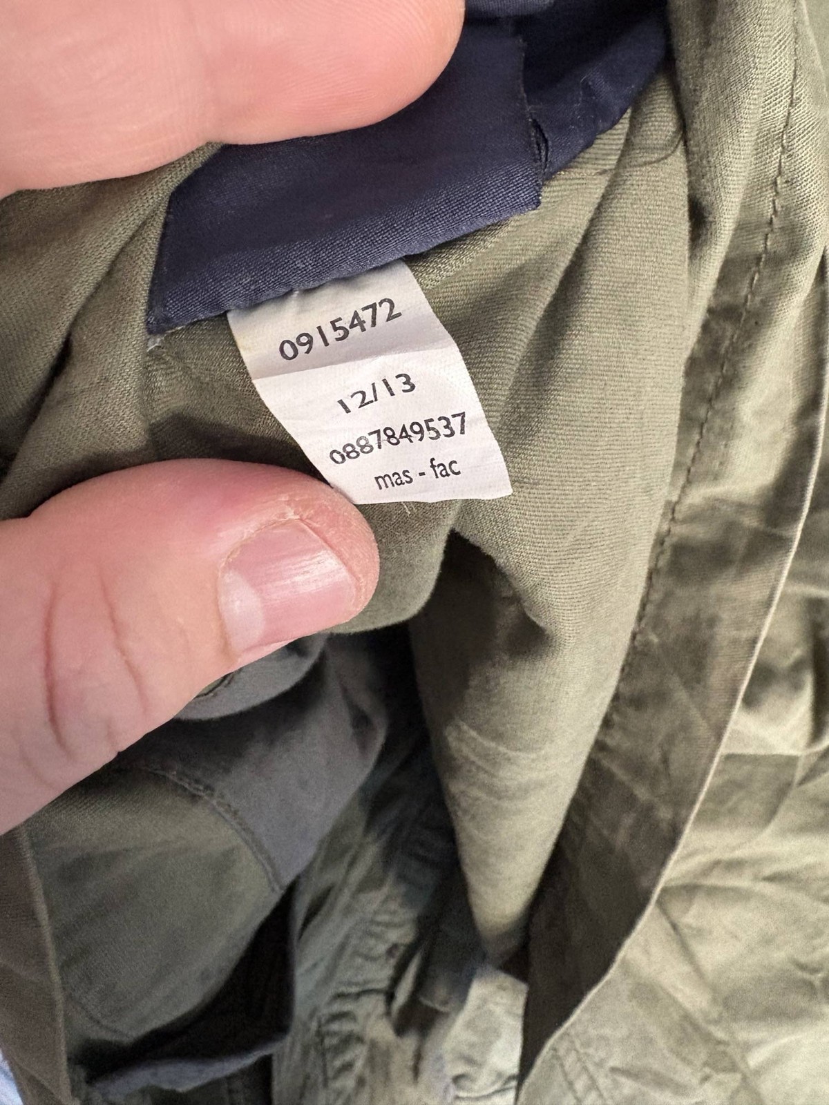 Tommy Hilfiger Khaki Military Field Jacket - Men’s Size XL image 8