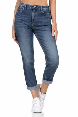 Hailys Damen Mom Jeans Hose High Waist Jeanshose Damenhose Damenjeans Mi44rell