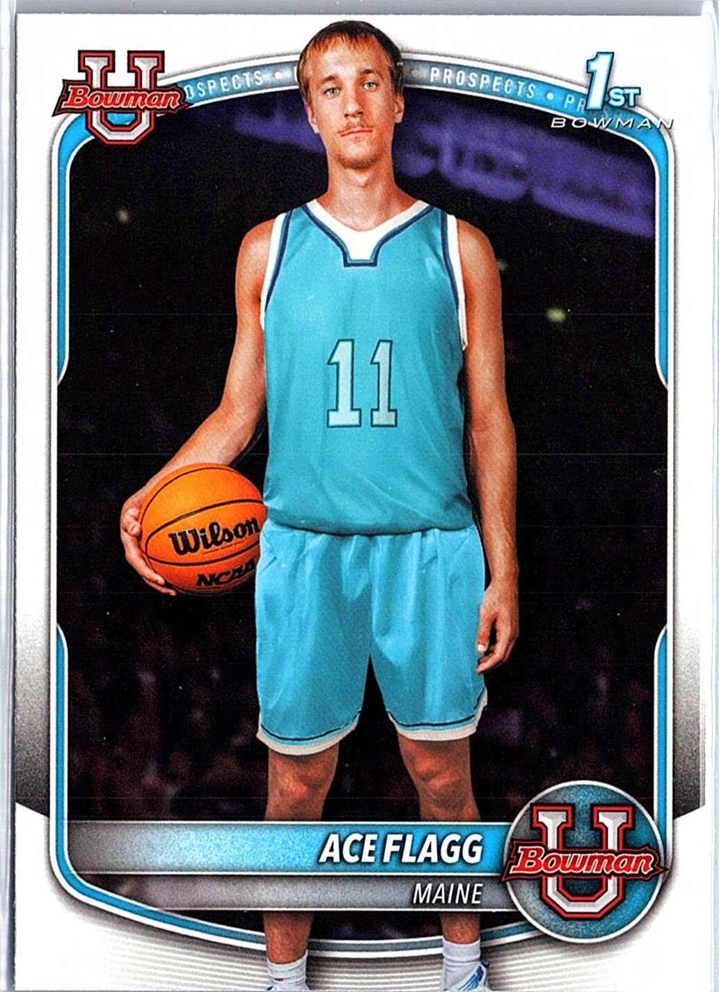 2025-26 Bowman Ace Flagg #BPP-91 Prospects Maine Black Bears