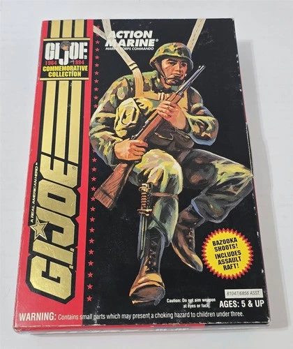 X-923 VINTAGE 1990'S HASBRO GI JOE COMMEMORATIVE COLLECTION ACTION MARINE MIB