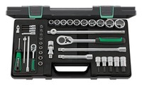 "Stahlwille SteckschlüSsel-Garnitur 1/4\"+1/2\" 38Tlg. 40/52/27/11"