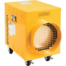 10.2 KW Portable Electric Heater 240V Single Phase Yellow