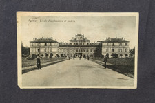 CARTOLINA PARMA - SCUOLA DI APPLICAZIONE DI FANTERIA - VIAGGIATA 1917