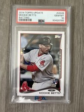 2014 Topps Update Mookie Betts RC Rookie Card PSA 10. rookie card picture