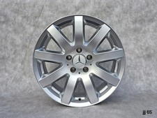 1x Alufelge 17 Zoll 8.0" 5x112 38ET Glanz Silber 2114013502 Mercedes-Benz W211