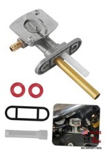 Petcock Fuel Shutoff Valve Kit, Fuel Petcock Valve Tank Switch with Gasket 