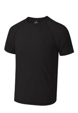 Boys' UPF 50 Rash Guard Swim Shirt Short Sleeve Quick-Dry 6-7 Years Black