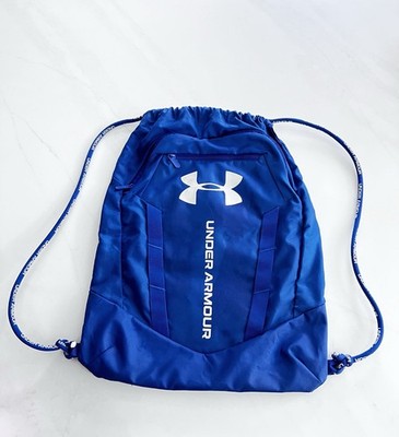 Under Armour Undeniable Sackpack blue white 20L camping Unisex
