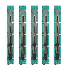5 Pieces Original Duplex Potentiometer Mixer Fader 75MM A20K/B20K/B50K