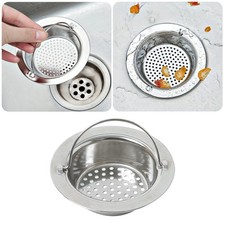Drain Screens For Sinks Stainless Steel 2Pcs 11 X 2.8 X 11In