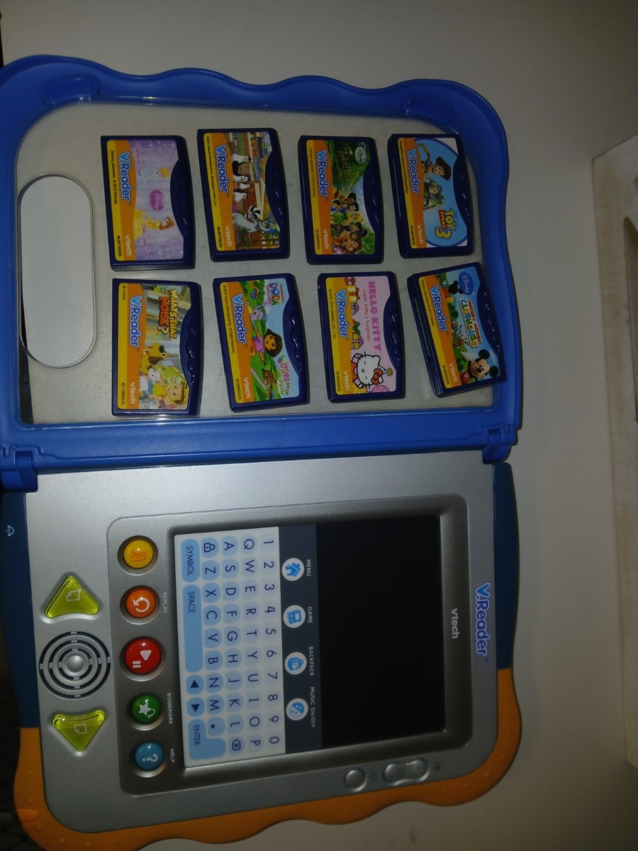 Vtech V.Reader Electronic Reading Learning System With 8 Games