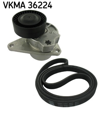 SKF VKMA 36224 V-Ribbed Belt Set for VOLVO