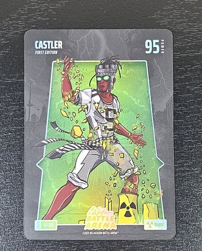 2026 Bo Jackson Battle Arena #BF-120 `CASTLER` Stephon Castle Glow Battlefoil