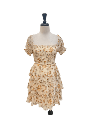 flared floral dress Buy Luxe & Hardy Nora Flared Chiffon Maxi Roses Ruffle Gown