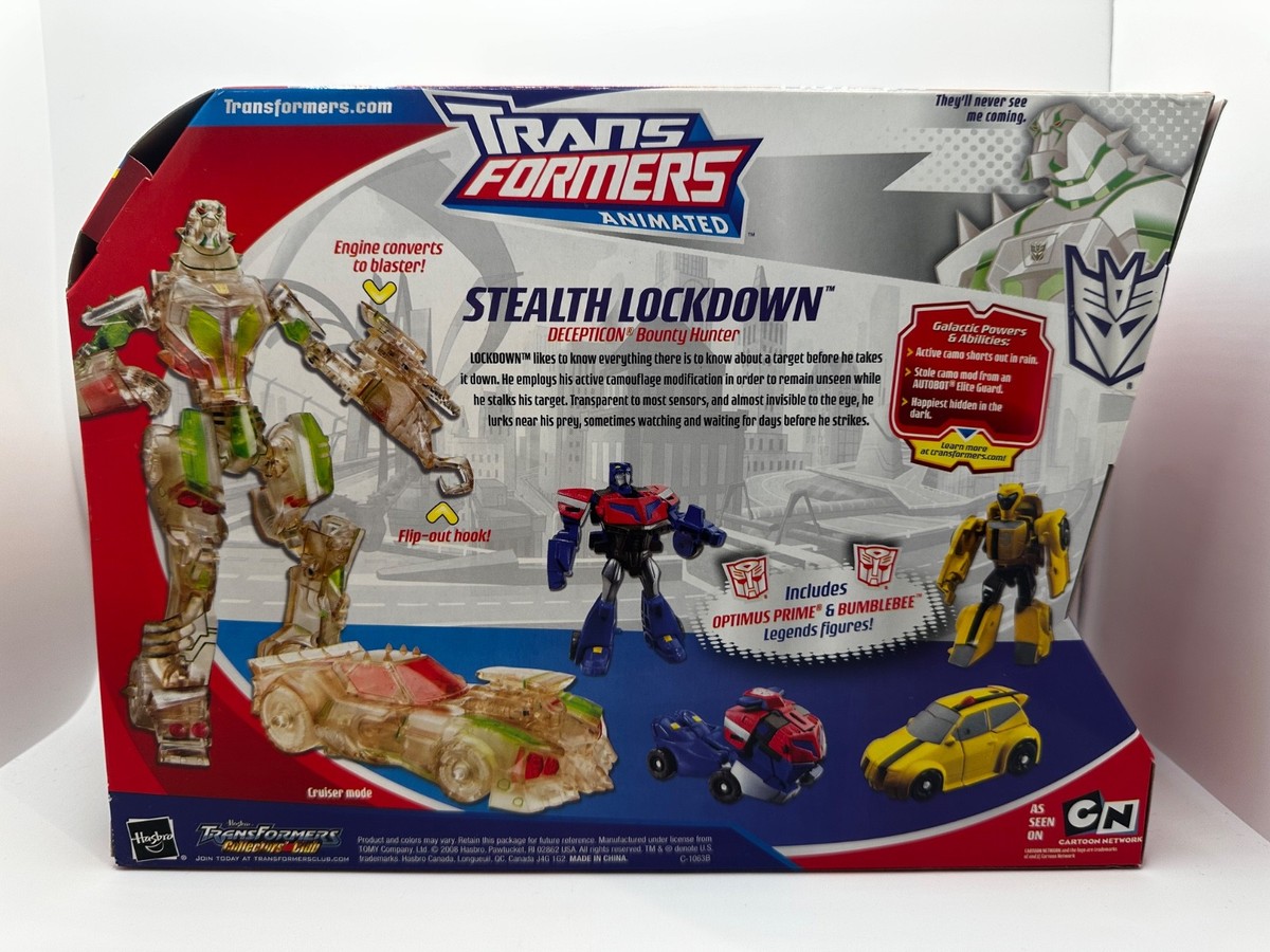Transformers Animated Lockdown 輸入品 Transformers Animated Lockdown complete Takara TA-08 Deluxe