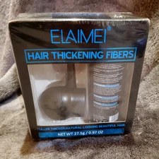 ELAIMEI Hair Building Fibers Kit For Fuller Thicker Natural-Looking Hair 0.97 oz